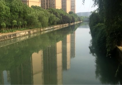 东沿村小河