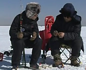 《江湖行钓鱼视频》121 内蒙古城中草原冰原牧鱼