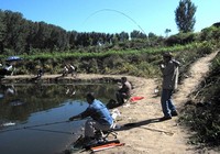 釣獲大魚時(shí)正確的提竿遛魚方法