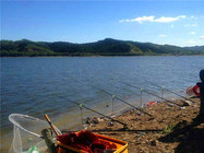 夏季在水库使用抛竿钓法的优势（一）
