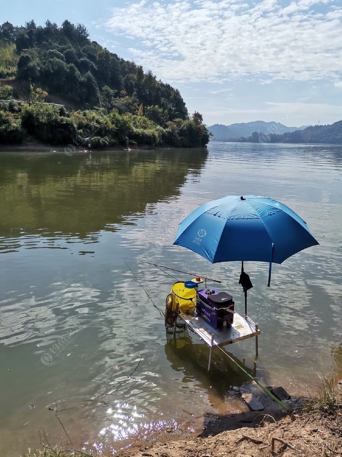 德阳青山水库钓鱼图片