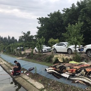 杭州余杭都爆户垂钓园