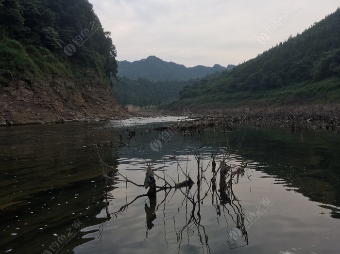 桃源会人溪水库图片