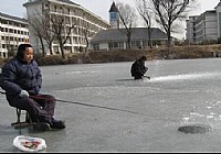 冬季钓鱼冰钓技巧和应注意事项